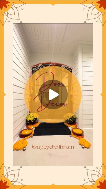 Suroor Ali : DIY | Home Decor | Lifestyle on Instagram: "Diwali Door Decor.. grab a bunch of lanterns, flowers, command hooks and let’s go!!!   Check out the links to items in my stories and under “Diwali” bubble.   #diwalidecorations  #diwalidoordecoration  #diwalilights  #diyas  #upcycledbrain #homedecor" Inside Door Decorations, Diwali Decoration Items, Diwali Lights, Diwali Party, Inside Door, Command Hooks, Diwali Decorations, How To Make Clothes, Door Decor