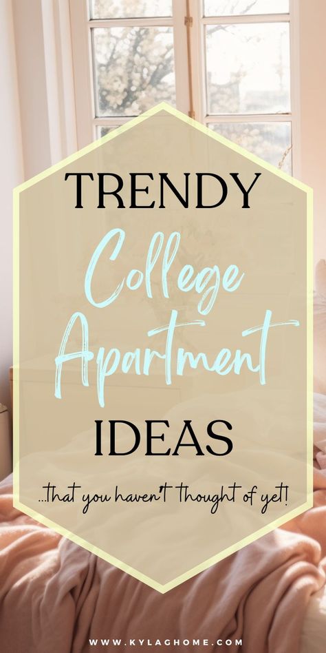 college dorm ideas. College Bedroom Decor Small Apartments, On Campus Apartment Decor, Student House Decor, Cheap College Apartment Ideas, Student Apartment Decor, Cute College Apartment, College Apartment Ideas, College Apartment Checklist, College Girl Apartment