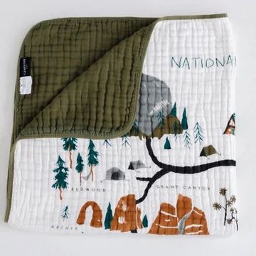 National Park – tagged "in stock" – SpearmintLOVE National Parks Quilt, National Park Nursery, Sewing Seams, Muslin Baby, Lightweight Quilt, Reversible Quilt, Baby Nursery Decor, Nature Inspired Design