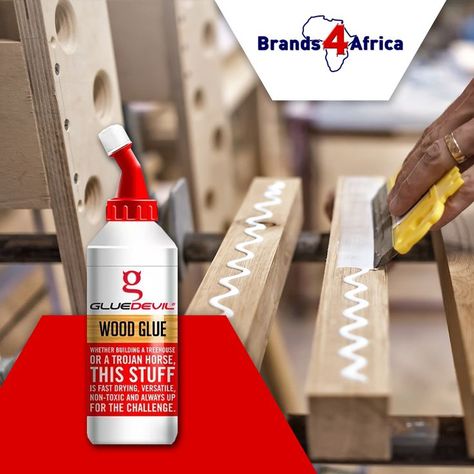 We stock fast drying multi-purpose wood adhesive from GLUEDEVIL, suitable for both hard and soft woods. Have a look @ https://bit.ly/3fePGEQ #fastdrying #multipurpose #wood #adhesive #glue #gluedevil #brands4africa Building A Treehouse, Wood Adhesive, Adhesive Glue, Fire Extinguisher, Wood Glue, Tree House, Glue, Wood, Quick Saves