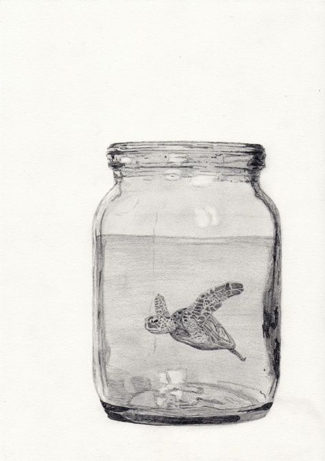 Glass Jar Drawing, Jar Drawing, Object Drawing, School Art Projects, Art Journal Inspiration, A Sea, Mason Jar Mug, Pencil Drawing, Art Project