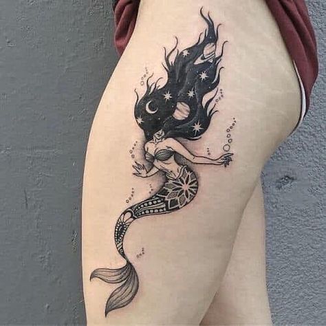 Mermaids Tattoo, Mermaid Tattoo Designs, Mermaid Tattoo, Tattoo Art, Tattoo Ideas, Most Popular, Tattoo Designs, Mermaid, Art