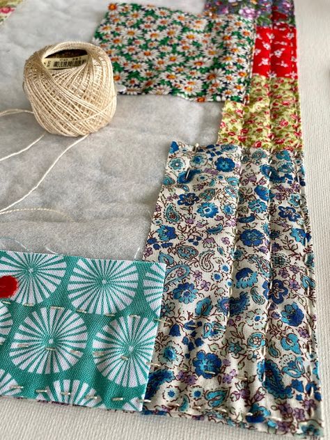 Kwandi Quilts Tutorial, Kawandi Quilt Tutorial, Kwandi Quilts, Siddi Quilts, Kawandi Quilting, Kawandi Quilts, Kantha Patchwork Quilt, Kantha Quilting, Kantha Cloth