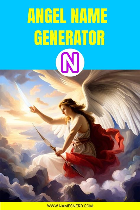 Discover the divine and celestial realm of angels with our angel name generator! Create heavenly names inspired by mythology and religion. Female Angel Names, Angel Names List, Heavenly Names, Angel Names, Angel Name, Four Archangels, Jewish Beliefs, Celestial Realm, Seven Archangels