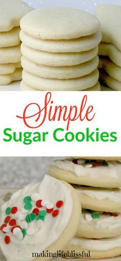 Easy sugar cookie recipe and they taste heavenly! Simple sugar cookies with easy ingredients and without crazy steps. Simple Sugar Cookies, Easy Sugar Cookie Recipe, Chocolate Chip Shortbread Cookies, Sugar Cookie Recipe Easy, Easy Cupcake Recipes, Simple Sugar, Toffee Cookies, Chewy Sugar Cookies, Sugar Cookie Recipe