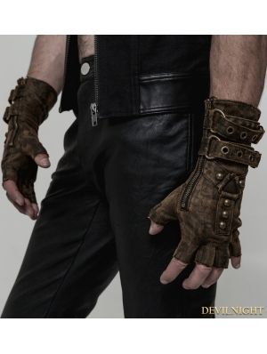 Steampunk Gloves, Moda Steampunk, Mode Steampunk, Festival Outfits Men, Steampunk Fashion Male, Look Festival, Style Steampunk, Cotton Gloves, Punk Rave