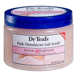 Dr Teal's Pink Himalayan Sea Salt Scrub - 16oz Pink Himalayan Salt Scrub, Himalayan Salt Scrub, Dr Teals, Sea Salt Scrub, Sea Salt Scrubs, Himalayan Sea Salt, Salt Body Scrub, Sweet Orange Essential Oil, Sugar Scrub Diy