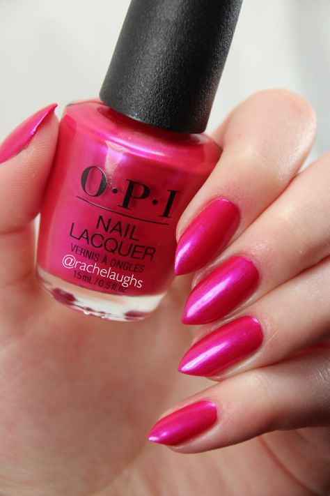 OPI Pompeii Purple Pompeii Purple Opi, Barbie Look, Bright Pink Nails, Popular Nail Colors, Opi Gel Nails, Opi Polish, Opi Nail Colors, Gel Colors, Nail Color Trends