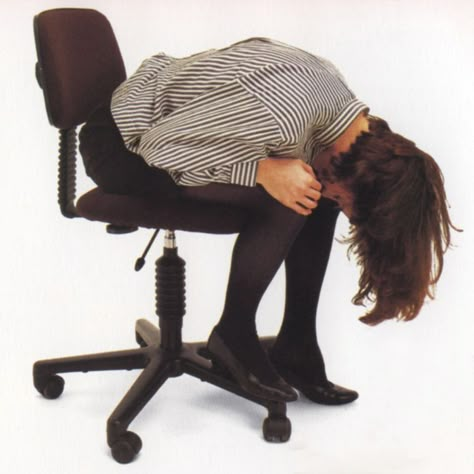 Woman Sitting, Pose Reference, The Back, A Woman, Desk