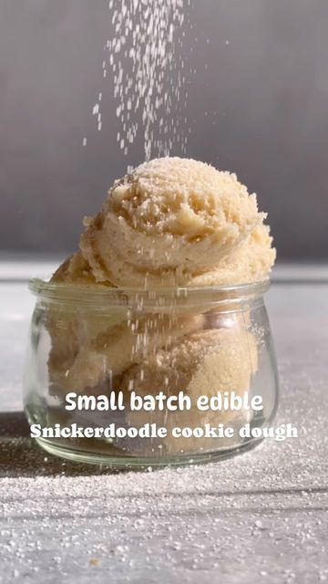 Chahinez tabet aoul on Instagram: "This small batch edible snickerdoodle cookie dough is the ultimate weekday dessert! It’s easy to make and tastes delicious on its own, with ice cream or sandwiches between @oreo cookie or @ritzcrackers ! Try it and let me know what you think!! Comment cookie and I’ll dm you the recipe directly." Snickerdoodles, Small Batches, Oreo Cookies, Amazing Food, Cookie Dough, Oreo, Dough, Cookie Recipes, Sandwiches