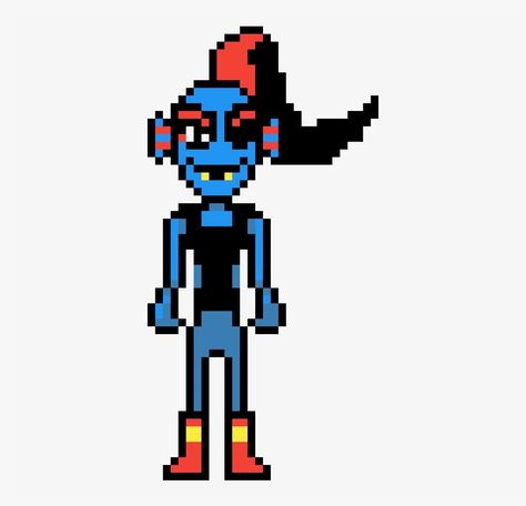 Undyne Undertale, Undertale Undyne, Underswap Papyrus, Pixel Art Maker, Pixel Png, Undertale Deltarune, Homestuck, Png Download, Steven Universe