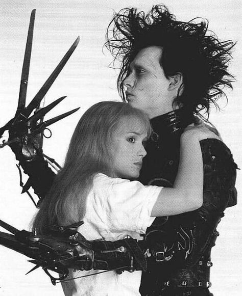 Edward Scissorhands, Winona Ryder, Johnny Depp, Michael Jackson, A Man