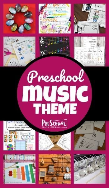 Teach your preschooler about music using this Music Preschool Theme! Your kids will love these engaging music themed activities for preschoolers, free music printables, and musical instrument crafts, and music theme for toddlers. This Preschool Music Theme has so many ways to tech kids about music, musical instruments, how we make music, and more! Free Music Printables, Music Activities For Preschoolers, Preschool Music Theme, Instrument Crafts, Preschool Music Lessons, Music Preschool, Preschool Music Activities, Music Printables, Music Activities For Kids