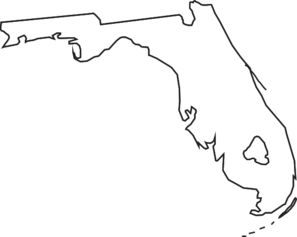 Florida Outline, Florida Logo, Government Logo, Map Of Florida, State Of Florida, Premium Logo, Map Vector, Png Vector, Logo Templates