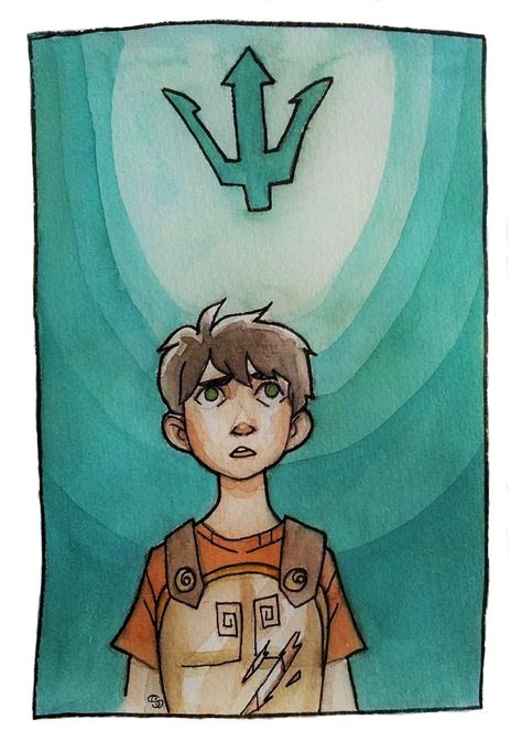 Son Of Poseidon, Percy And Annabeth, Seaweed Brain, Percy Jackson Fan Art, Leo Valdez, Kane Chronicles, Percy Jackson Art, Annabeth Chase, Rick Riordan Books