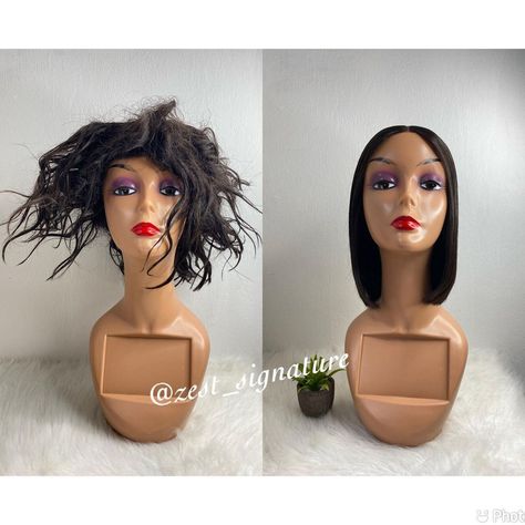 HAIR & BEAUTY BRAND🇳🇬 on Instagram: “Transformations are still going on with our laundry and revamp services • Before you give up on that wig, send it in! #revamp…” Revamping Old Wig, Wig Revamping, Hair Revamping, Hair Business, Business Hairstyles, Wig Making, Before And After Pictures, Send It, Hair Pictures