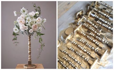 Give your wedding unique handmade touches that set your ceremony apart from the crowd with these thirty DIY projects. Diy Tall Floral Stands, Tall Wedding Centerpieces Diy Cheap, Cheap Tall Centerpieces, Diy Wedding Stand, Diy Wedding Candle Holders, Tall Wedding Centerpieces Diy, Diy Tall Centerpieces Wedding, Tall Centerpieces Diy, Cheap Wedding Table Centerpieces