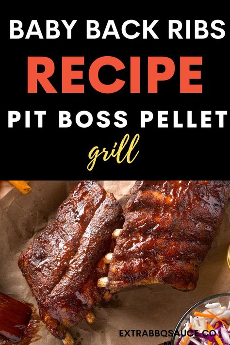 If you love grilled baby back ribs then check out this Baby Back Ribs Recipe on a Pit Boss Pellet Grill to cook on your outdoor grill. Pit Boss Ribs Recipes, Babyback Ribs Smoked, Pork Ribs On Pellet Grill, Pit Boss Ribs, Baby Back Ribs On Pellet Grill, Baby Ribs Recipe, Pit Boss Pellet Grill Recipes Pork Loin, Pit Boss Pellet Smoker Recipes, Ribs On Pellet Grill