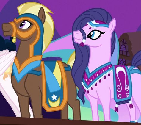 Haakim and Amira are the merchandise-usedspecify placeholderdubiousdiscuss names of two Earth ponies who appear in Magic Duel and Equestria Games. They are members of Saddle Arabian royalty or significant authority who appear as members of a delegation to Ponyville. 1 Design 2 Depiction in the series 3 Other depictions 3.1 IDW comics 3.2 Software 3.2.1 My Little Pony (mobile game) 4 Merchandise 5 Gallery 5.1 Magic Duel 5.2 Equestria Games 5.3 Miscellaneous 6 See also 7 References Haakim has a si Lyra Heartstrings, Pony Saddle, Twilight Sky, Princess Celestia, Persian Blue, Female Male, Lucky Clover, Animal Companions, Girls Characters