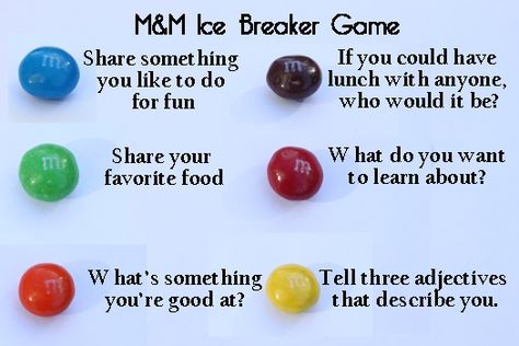 My Top 10 Church Small Group Ice Breakers [Super Fun & Easy] M M Ice Breaker Game, Small Group Ice Breakers, Group Ice Breakers, Ice Breaker Games For Adults, Ice Breaker Game, Games For Adults, Ice Breaker Games, Ice Breaker, Games For Teens