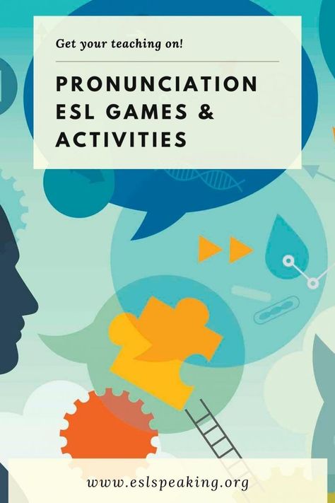 Find out the top picks for ESL pronunciation games and activities, along with lesson plans, worksheets and online practice. Help your students out with English pronunciation and speaking with these engaging, student-centred, and interactive ESL pron activities. #speaking #pron #pronunciation #eslspeaking #eslpron #eslpronunciation #english #englishspeaking #speakingenglish #englishpron #englishpronunciation #speak #listen #teaching #teachingenglish #education #englishteacher #tesol #tefl #elt Esl Online Teaching Activities, Tefl Lesson Plans Teaching English Online, Esl Pronunciation Activities, Esl Activities For Adults, Pronunciation Worksheet, Pronunciation Activities, Esl Listening Activities, Esl Speaking Activities, Tesol Lesson Plans