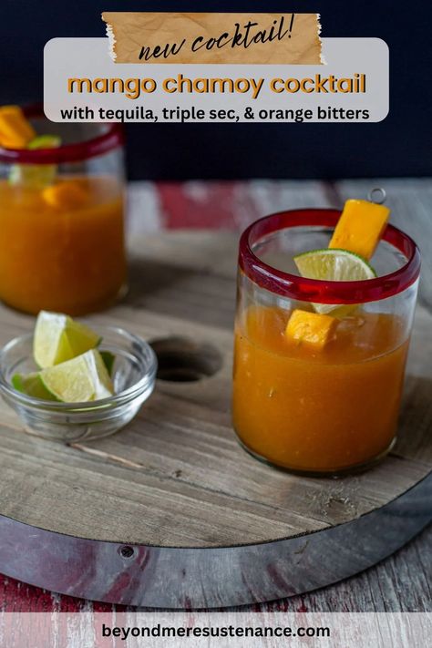 Try this Mango Chamoy Cocktail with tequila for a unique twist on the classic margarita. Sweet, salty, and spicy, it's the perfect summer drink with your favorite Mexican foods. #BeyondMereSustenance #ChamoyCocktailRecipes #ChamoyCocktails #TequilaCocktails #MangoChamoyCocktail #MangoMargarita #MargaritaVariant Chamoy Cocktail, Food With Alcohol, Cocktail With Tequila, Mango Chamoy, Keto Starbucks Drinks, Keto Starbucks, Perfect Summer Drink, Starbucks Secret Menu Drinks, Mango Margarita