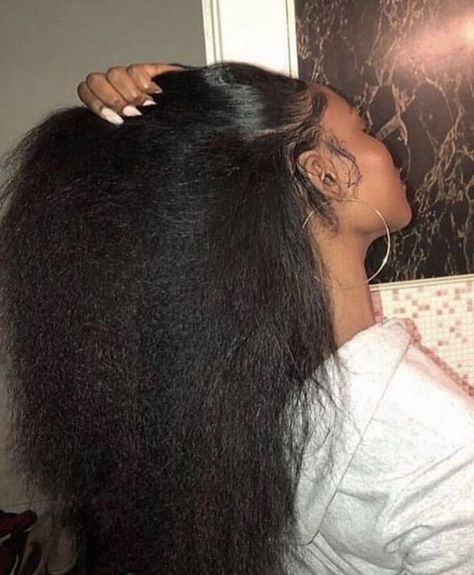 Natural Hair Beauty, 4c Hair, Hair Laid, Long Natural Hair, Natural Hair Inspiration, Natural Hair Tips, Long Black Hair, Relaxed Hair, Natural Hair Growth