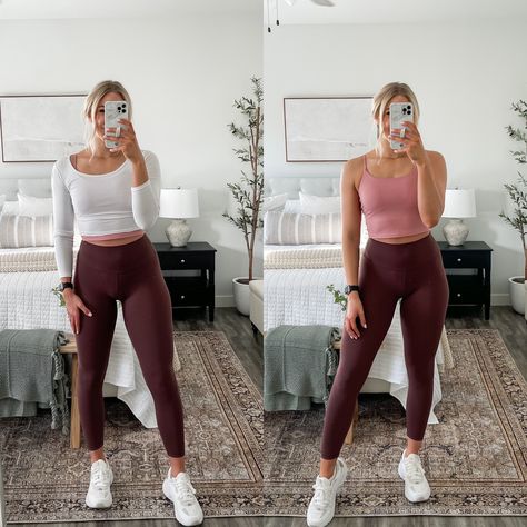 Gym Style Women, Gym Outfits Winter, Amazon Activewear, Casual Athleisure Outfits, Barre Clothes, Outfit From Amazon, Summer Camp Outfits, Athleisure Outfit, Working Out Outfits