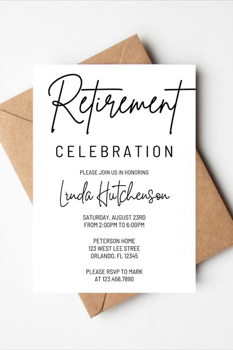 Retirement Invites Ideas, Retirement Invitation Ideas, Retirement Party Invitation, Retirement Invitation Template, Retirement Invitation, Retirement Invitations, Retirement Party Invitations, Retirement Celebration, Flyer Printing