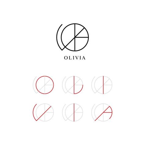 Personalized Monogram Name Logo SVG  Create a unique and stylish monogram logo for your business or personal brand. This SVG file is easy to use and can be customized to your Name Logo Design Ideas Letters, Olivia Tattoo Name, Name Logo Design Ideas Creative, Personal Logo Design Names, Text Logo Ideas, Logo For Art Page, Olivia Tattoo, Monogram Name Logo, Logo Sketch Design