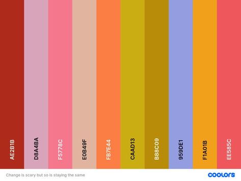 Funky Color Schemes, 10 Color Palette Hex Codes, Psycadelic Colour Palette, Bright Color Palletes With Hex Codes, Funky Color Combos, Rainbow Color Palette Hex Codes, Spring Color Palette Hex Codes, Quirky Color Palette, Colour Hex Codes