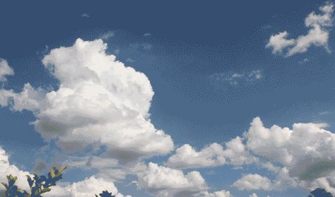 via GIPHY Clouds Gif, Cloud Anime, Aesthetic Anime Gifs, World Meteorological Day, Gif Wallpapers, Nature Gifs, Discord Ideas, Moving Clouds, Aesthetic Clouds