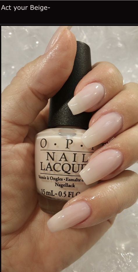 Nail Christmas, Matching Nails, Milky Nails, Makijaż Smokey Eye, Nails Polish, Polish Colors, Neutral Nails, Opi Nails, Minimalist Nails