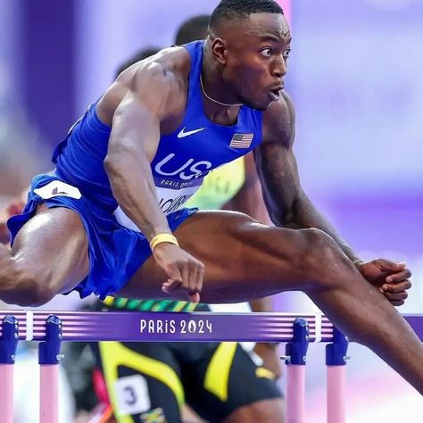 🏅 Champion Alert! 🏅Congratulations to Grant HOLLOWAY for an incredible victory in the Men’s 110m Hurdles Final at the Paris Olympics! 🥇 Your speed, agility, and determination have inspired us all. 🌟🏃‍♂️🎉🏆 #ParisOlympics #110mHurdles #Champion #TrackAndField #Athlete #Victory #GoldMedal #Sportsmanship #Inspiration #RunFast #OlympicGames #Speed #Agility 🔔 Follow us for more updates on the Olympics and inspiring sports stories! 📲 Grant Holloway, 110m Hurdles, Paris Olympics, The Olympics, Gold Medal, How To Run Faster, The Men, Track And Field, Olympic Games