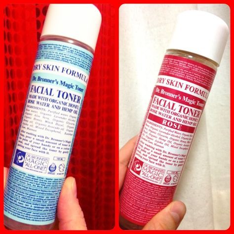 Dr. Bronners face toner. Excellent lotion to use after using Dr. Bronners magic soap. I even recommend it for men to use! Dr Bronners Soap, Dr Bronners, Pink Sparkly, Toner For Face, Glow Up Tips, Skin Care Solutions, Facial Toner, Its My Birthday, Glow Up?