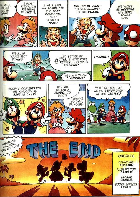 Super Mario Adventures Comic, Super Mario Comic, Nintendo Comics, Mario Anime, Funny Mario, Fix It Felix Jr, Mastered Ultra Instinct Goku, Mario Collection, Mario Comics