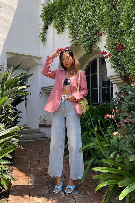 Garden Party Attire: 8 Chic Outfits for Your Next Invite | Who What Wear Garden Party Outfit Dresses, Chic Blazer Outfit, Outdoor Party Outfits, High Tea Outfit, Party Dress Codes, 90s Fashion Outfits Hip Hop Party, Garden Party Outfit, Summery Outfits, Blazer Outfits For Women