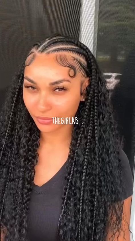 thegirlKB . | Pinterest Feed In Braids, Vacation Hairstyles, Feed In Braids Hairstyles, Afrikaanse Mode, Box Braids Hairstyles For Black Women, Braids Hairstyles Pictures, Braided Cornrow Hairstyles, Protective Hairstyles Braids, Feed In Braid