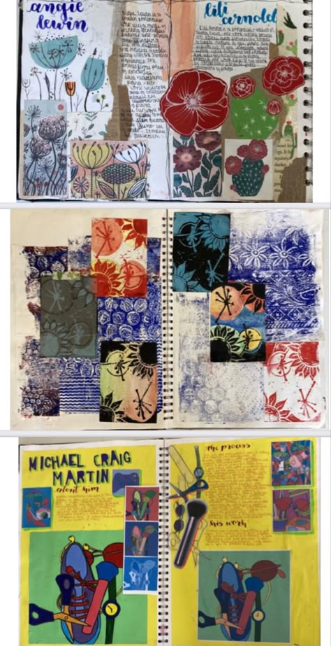 Manny Robertson, Research Notebook, Textile Sketchbook, Art Gcse Ideas, Gcse Art Ideas, Textiles Gcse, Sketchbook Spreads, Graphic Design Sketchbook, Textiles Sketchbook