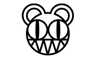 Radiohead bear - going on the inside of my right arm eventually... Radiohead Logo, Radiohead Tattoo, Stanley Donwood, Rock Band Logos, Greatest Rock Bands, Band Logos, Radiohead, 영감을 주는 캐릭터, Free Clip Art