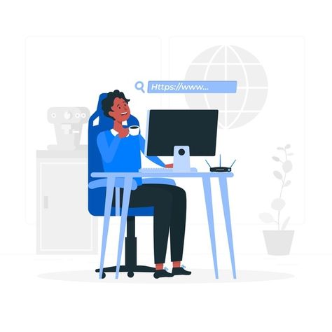 Browsing online concept illustration | Free Vector #Freepik #freevector #website #internet #search #online Education Brochures, Business Process Outsourcing, Education Templates, Company Brochure, Mobile Learning, Website Illustration, Instructional Design, Corporate Training, Learning Courses