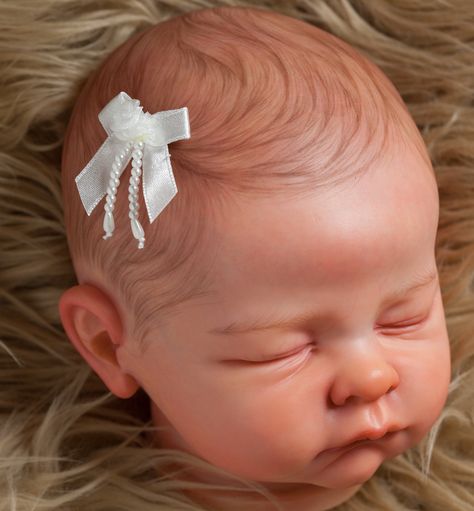 Baby Doll Hair, Bb Reborn, Stripping Paint, Penteado Cabelo Curto, Hair Painting, Reborn Baby Dolls, Reborn Baby, Doll Hair, Reborn Dolls