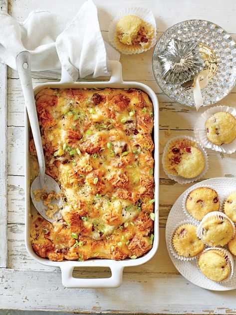 12 Make-Ahead Casseroles for Easter Sunday Brunch | Southern Living Make Ahead Casseroles, Southern Living Recipes, Breakfast Enchiladas, Tater Tot Breakfast, Croissant Breakfast, Best Casseroles, Holiday Brunch, Make Ahead Breakfast, Breakfast Recipes Casserole