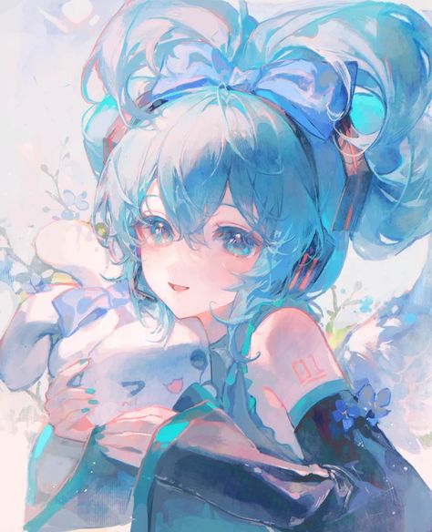 Miku Hatsune Chibi, Pretty Drawings, Scary Art, Ethereal Art, Cute Art Styles, Dream Art, Cute Anime Pics, 그림 그리기, Hatsune Miku