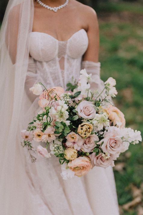 Dreamy Spring bridal bouquet Spring Bridal Bouquet, Romantic Wedding Style, Bridal Bouquet Spring, Blush Bouquet, David Bailey, Events Photography, Wedding Spring, Spring Bouquet, Romantic Style