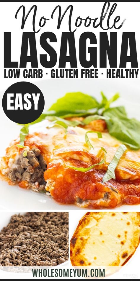 Keto Lazy Lasagna, Easy Keto Lasagna Bake, No Carb Lasagna Recipe, Noodle Free Lasagna, Keto Lasagna Bake, No Noodle Lasagna Keto, Alternative To Lasagna Noodles, Lasagna Noodle Alternatives, Noodleless Lasagna Keto