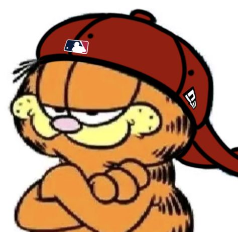 Garfield Pfps, 2000s Cartoons Aesthetic, 2000s Cartoon Characters, 2000s Painting, Garfield Aesthetic, 2000s Core, 2000s Comics, Garfield Wallpaper, Fat Orange Cat