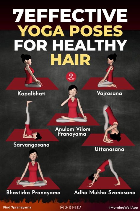 Yoga For Hair Growth, Yoga For Hair, Hair Yoga, Learn Yoga Poses, Yoga Facts, Yoga Hair, Learn Yoga, Relaxing Yoga, For Healthy Hair