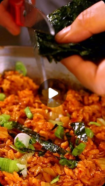 Kimchi Fried Rice Recipe, Korean Fried Rice Recipe, Radish Kimchi Recipe Maangchi, Shrimp Kimchi Fried Rice, Kimchi Fried Rice Vegan, Kimchi Bacon Fried Rice, Vegetarian Kimchi Fried Rice, Kimchi Rice, Kimchi Fried Rice