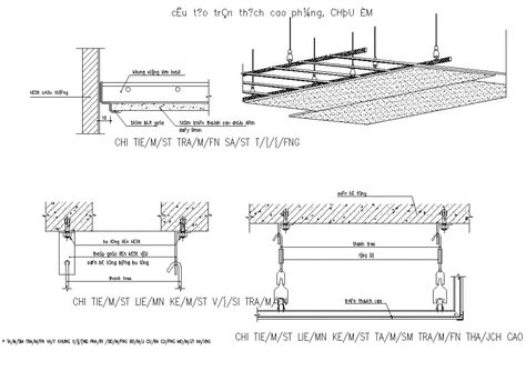 Ceiling Detail Drawing, Ceiling Plan Drawing, Suspended Ceiling Panel, Section Plan, Floor Plan Symbols, Section Detail, Drywall Construction, Interior Design Portfolio Layout, Drywall Ceiling